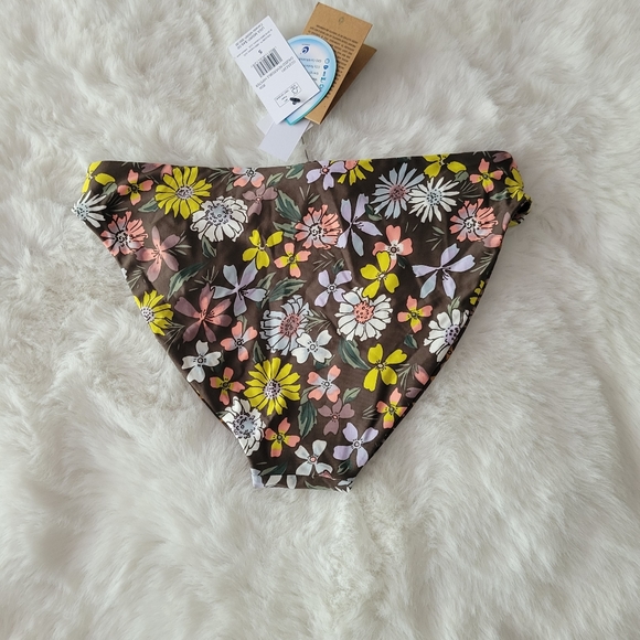 🏝VOLCOM DAIZED REVERSIBLE HIPSTER BIKINI BOTTOM SIZE S - Picture 9 of 11